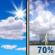 Tuesday: Mostly Sunny then Showers And Thunderstorms Likely