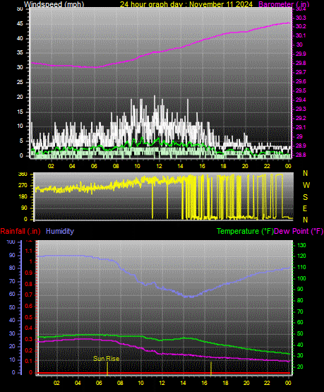 24 Hour Graph for Day 11