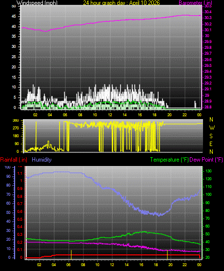 24 Hour Graph for Day 10