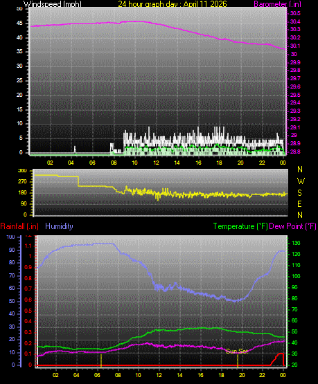 24 Hour Graph for Day 11