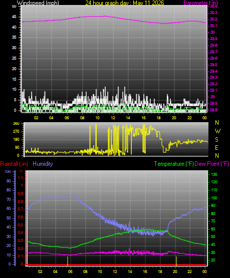 24 Hour Graph for Day 11