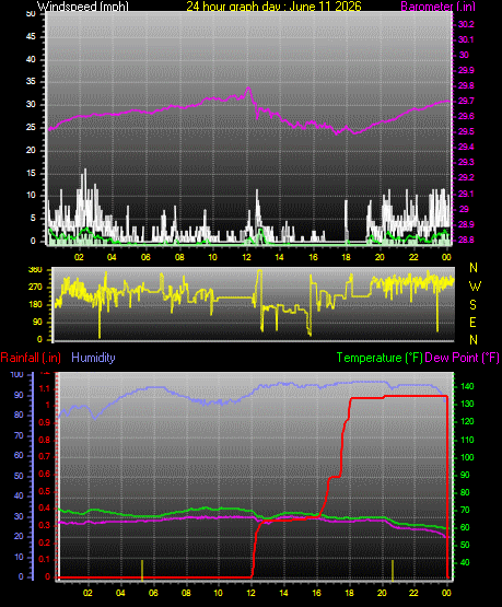 24 Hour Graph for Day 11