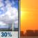 Wednesday: Chance Showers And Thunderstorms then Mostly Sunny
