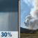 Saturday: Chance Rain Showers then Patchy Smoke