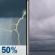 Saturday: Chance Showers And Thunderstorms then Cloudy