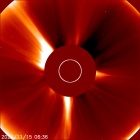 Latest LASCO C2 image of the Sun