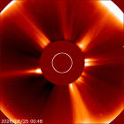 Latest LASCO C2 image of the Sun