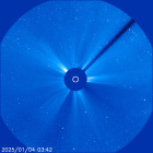 Latest LASCO C3 image of the Sun