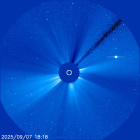 Latest LASCO C3 image of the Sun