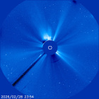Latest LASCO C3 image of the Sun