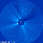 Latest LASCO C3 image of the Sun