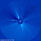 Latest LASCO C3 image of the Sun