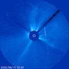 Latest LASCO C3 image of the Sun