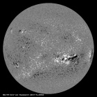 Latest SDO/HMI Magnetogram image of the Sun