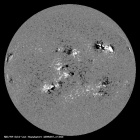 Latest SDO/HMI Magnetogram image of the Sun