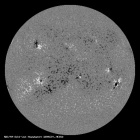 Latest SDO/HMI Magnetogram image of the Sun
