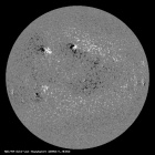 Latest SDO/HMI Magnetogram image of the Sun