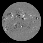 Latest SDO/HMI Magnetogram image of the Sun