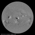 Latest SDO/HMI Magnetogram image of the Sun