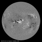 Latest SDO/HMI Magnetogram image of the Sun