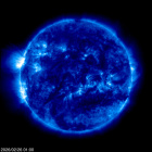 Click for time-lapse image of the sun