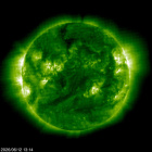 SOHO EIT 195 image of the sun