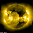 SOHO EIT 284 image of the sun