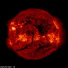 SOHO EIT 304 image of the sun