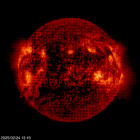 SOHO EIT 304 image of the sun